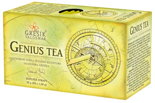 Genius Tea bylinný porcovaný čaj 30g Grešík