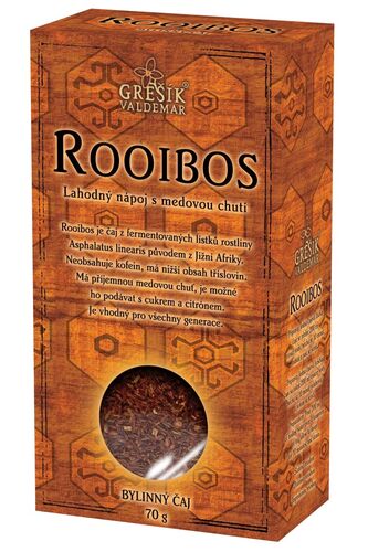 Rooibos bylinný sypaný čaj 70g Grešík