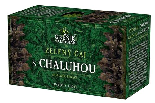 Zelený čaj s chaluhou porcovaný