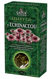 Zelený čaj s echinaceou sypaný