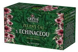 Zelený čaj s echinaceou porcovaný