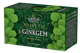 Zelený čaj s ginkgem porcovaný
