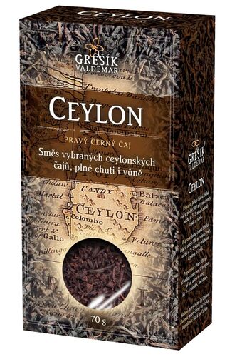 Ceylon OP/BOPI černý sypaný čaj 70g Grešík
