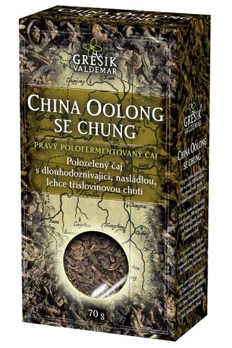 China Oolong Se Chung polozelený sypaný čaj 70g Grešík