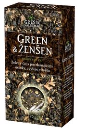 Green & Ženšen zelený sypaný čaj