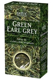 Green Earl Grey zelený sypaný čaj