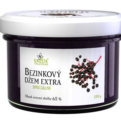 Džem Bezinkový extra Méně sladký