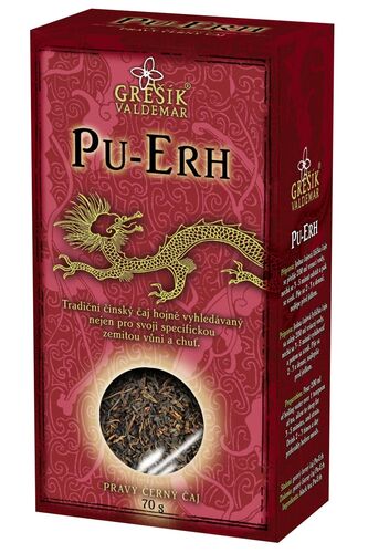 Pu-Erh černý sypaný čaj 70g Grešík