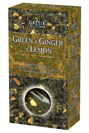 Green & Ginger & Lemon zelený sypaný čaj