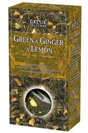 Green & Ginger & Lemon zelený sypaný čaj