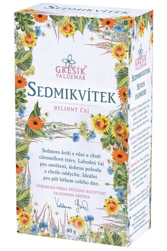 Sedmikvítek bylinný sypaný čaj 40g Grešík