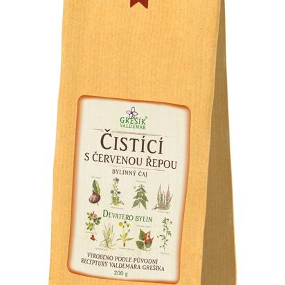 Čistící s červenou řepou
