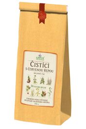 Čistící s červenou řepou bylinný sypaný čaj