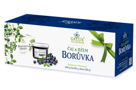 Čaj & Džem BORŮVKA dárková kazeta