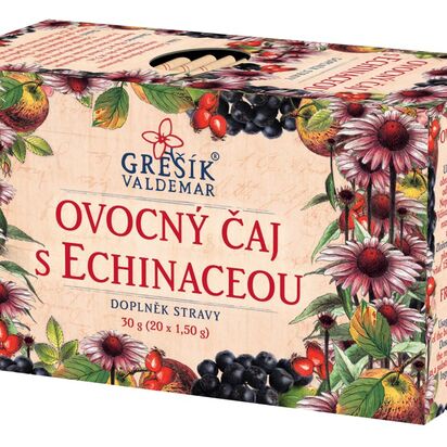 Ovocný čaj s echinaceou