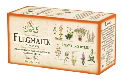 Flegmatik bylinný porcovaný čaj 30g Grešík