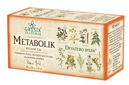 Metabolik bylinný porcovaný čaj