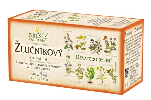 Žlučníkový bylinný porcovaný čaj