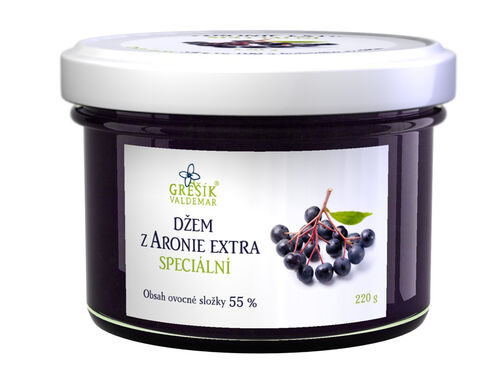 Džem z Aronie extra Speciální 220g Grešík