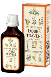 Dobré trávení kapky