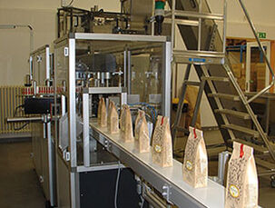 Plně automatická linka na sypané bylinné čaje