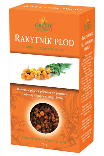 Rakytník plod 70g Grešík