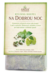 Na dobrou noc koupel