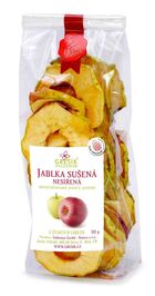 Jablka sušená nesířená