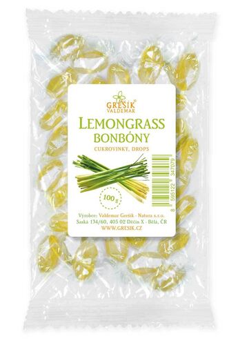 Lemongrass bonbóny 100g Grešík