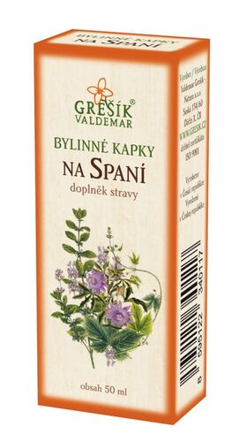 Na spaní kapky