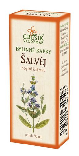 Šalvěj kapky