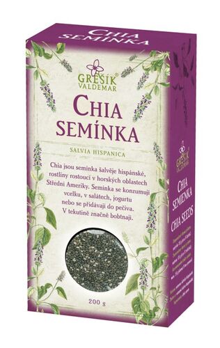 Chia semínka 200g Grešík