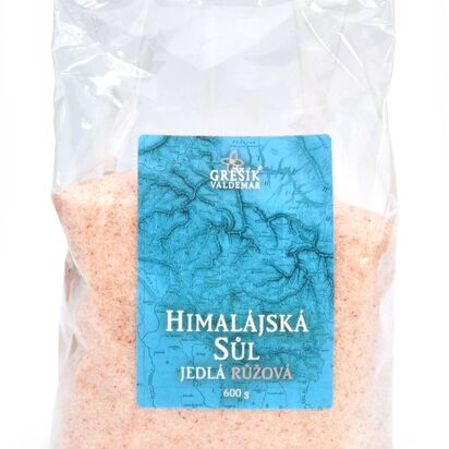 Sůl Himalájská jedlá růžová
