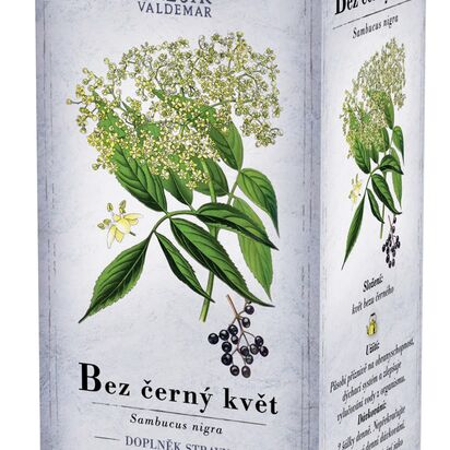 Bez černý květ