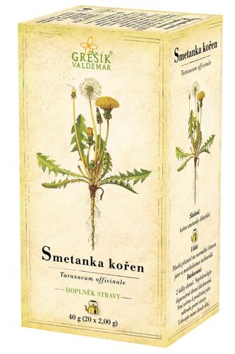 Smetanka kořen bylinný porcovaný čaj 40g Grešík