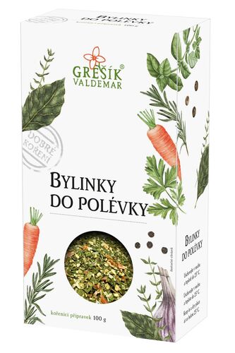 Bylinky do polévky 100g Grešík