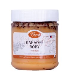 Kakaové boby v medu