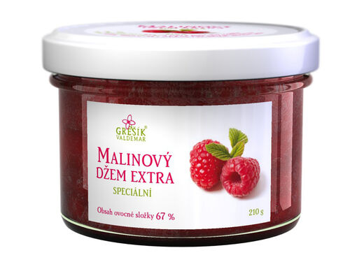 Malinový džem extra Speciální