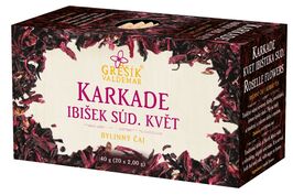Karkade (ibišek súd.) bylinný porcovaný čaj
