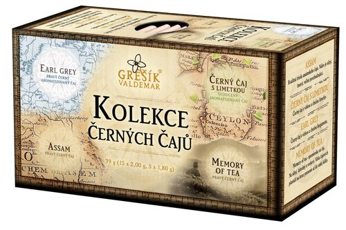 Kolekce Černých čajů 32g Grešík