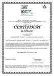 Certifikát BIO 2018 Certifikát BIO 2018