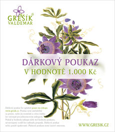 Dárkový poukaz 1000 Kč