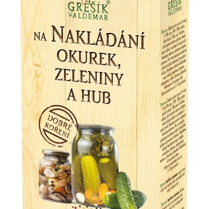 Na nakládání okurek, zeleniny a hub