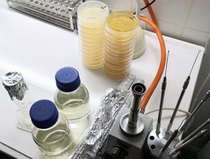 Připravená mikrobiologická laboratoř na testování