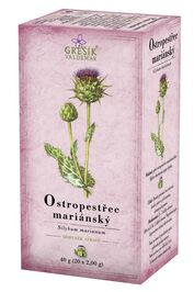 Ostropestřec mariánský bylinný porcovaný čaj