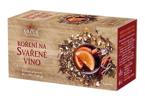 Koření na svařené víno porcované 40g Grešík