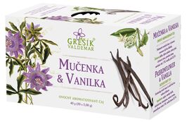 Mučenka & Vanilka ovocný porcovaný čaj