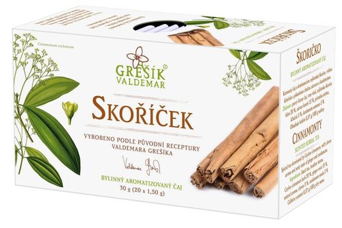 Skoříček bylinný porcovaný čaj 30g Grešík