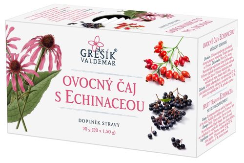 Ovocný čaj s echinaceou ovocný porcovaný čaj