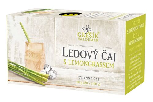 Ledový čaj s lemongrassem porcovaný 20g Grešík